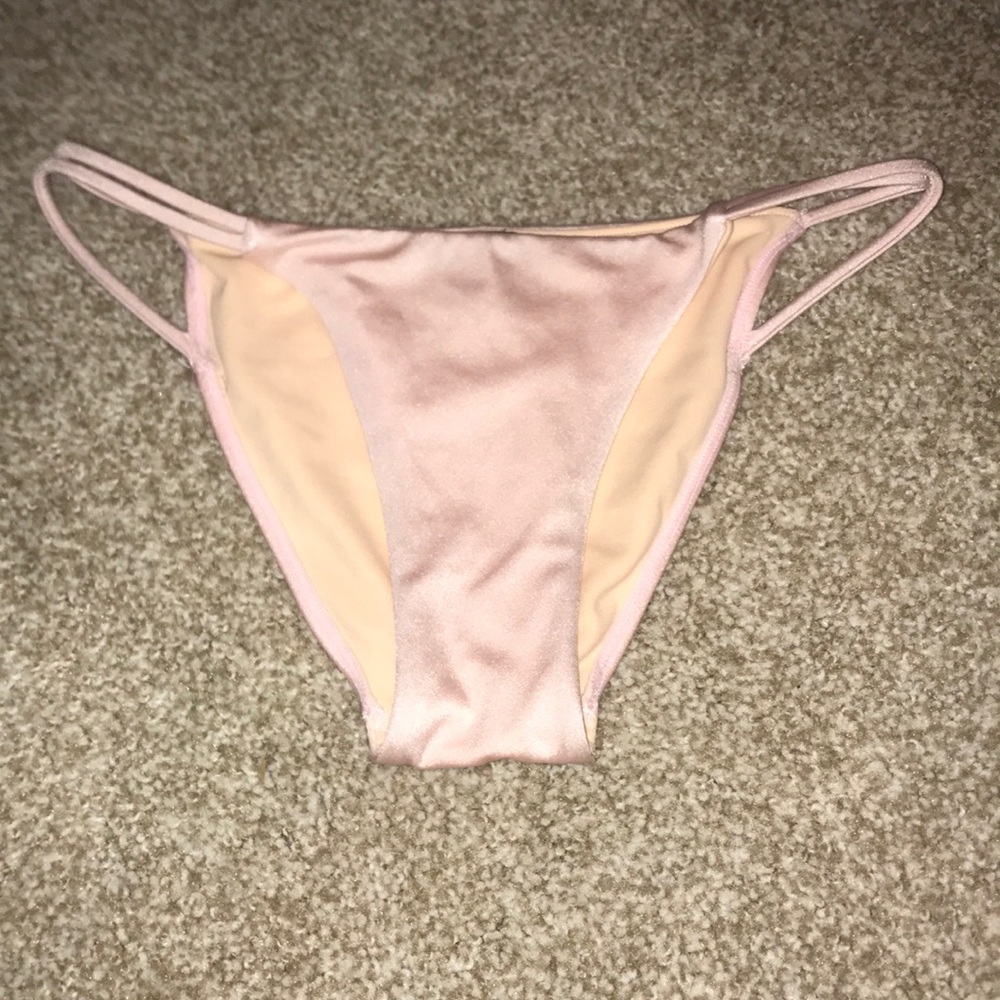 Ballet Pink LA Hearts Swim Bottoms